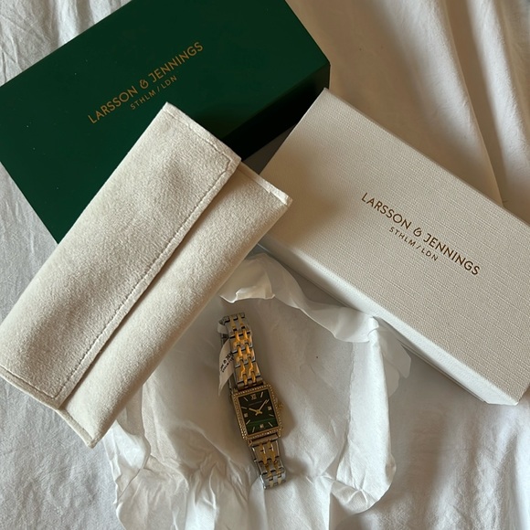 Larsson & Jennings BOYFRIEND MINI LUMOUS MIXED GOLD GREEN 31MM - Picture 4 of 7